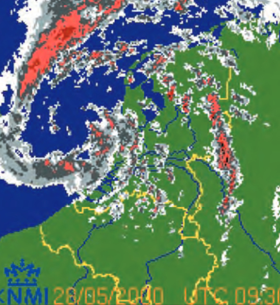 Buienradar van Nederland